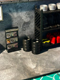1:64 Diecast Props Diorama Tire Stack Tower (3 pieces)