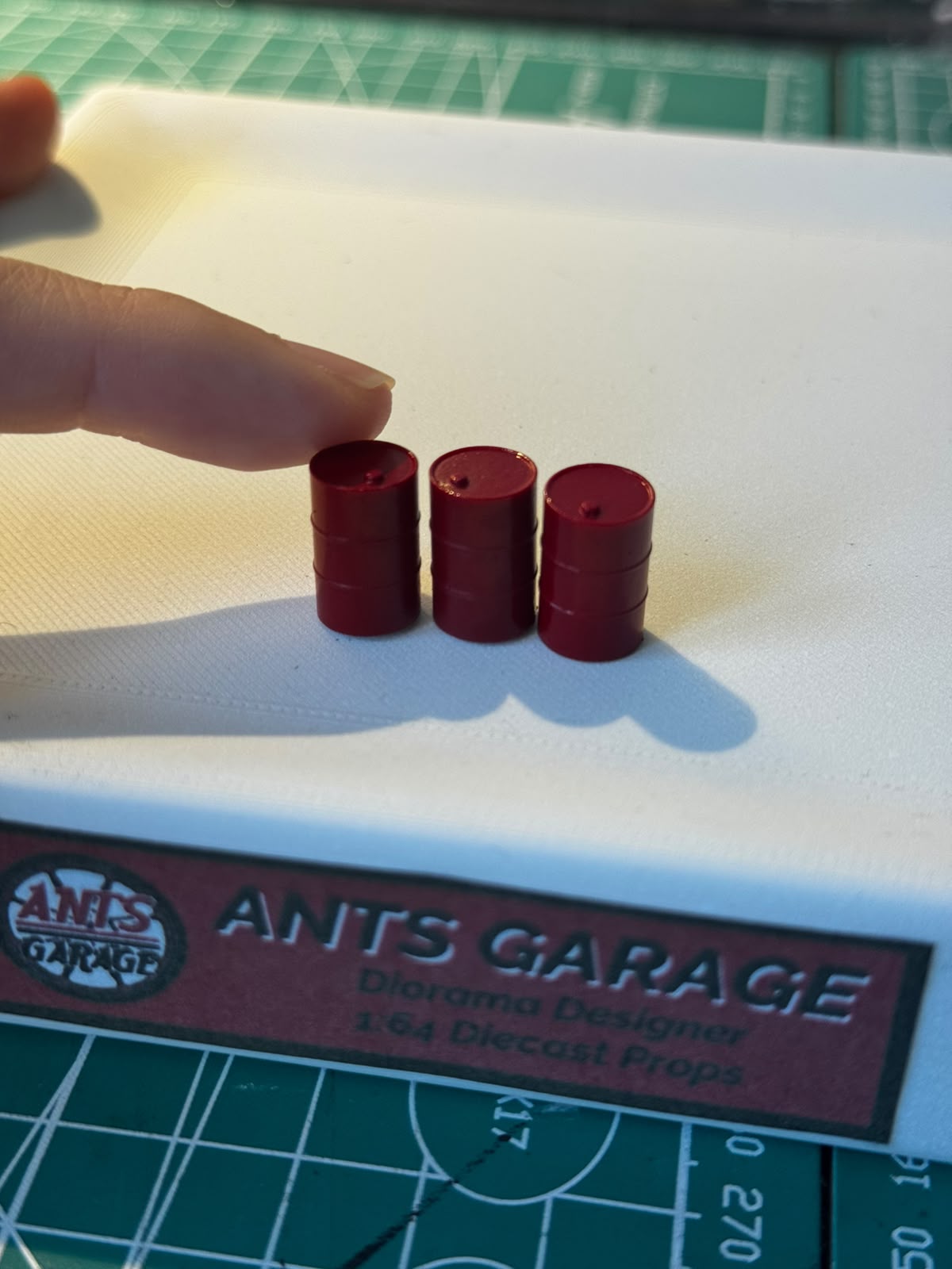 1:64 Diecast Props Diorama Oil Drum (3 pieces)