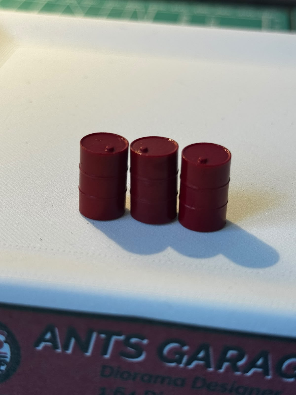 1:64 Diecast Props Diorama Oil Drum (3 pieces)